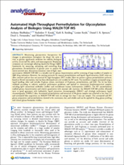 Ludger Publication - Permethylation - Analytical Chemistry